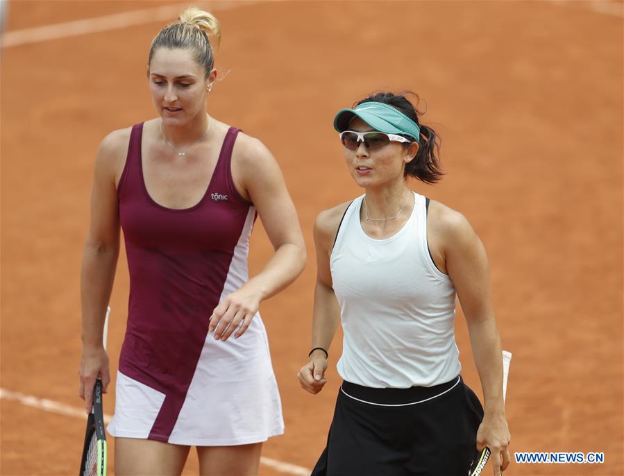 (SP) FRANCE-PARIS-TENNIS-ROLAND GARROS-WOMEN'S DOUBLES