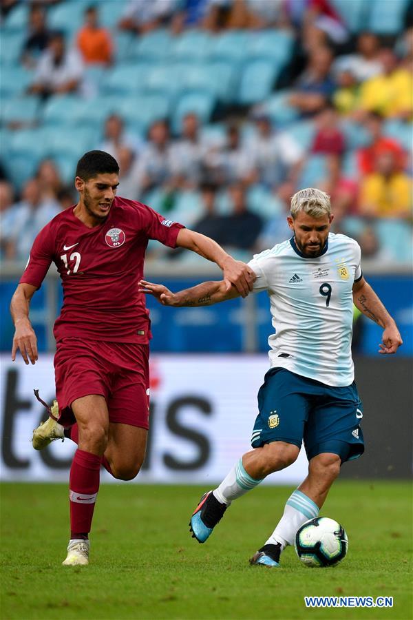 (SP)BRAZIL-PORTO ALEGRE-SOCCER-COPA AMERICA 2019-ARGENTINA VS QATAR