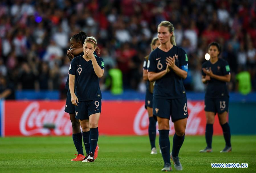 (SP)FRANCE-PARIS-FIFA WOMEN'S WORLD CUP-QUARTERFINAL-FRA VS USA