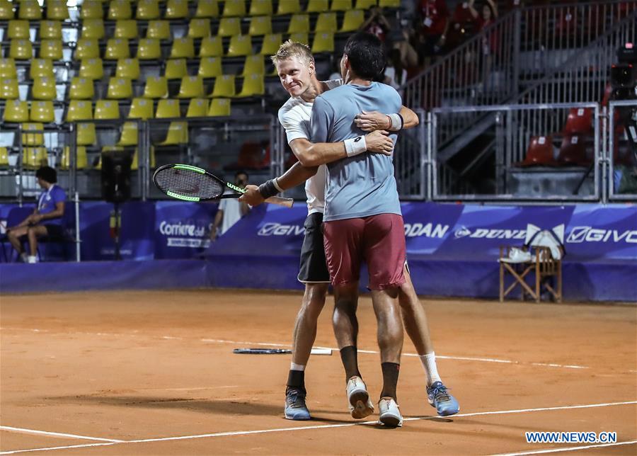 (SP)ITALY-NAPLES-SUMMER UNIVERSIADE 2019-TENNIS-MEN'S DOUBLES-FINAL