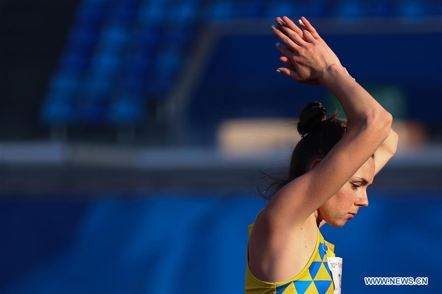 (SP)ITALY-NAPLES-SUMMER UNIVERSIADE 2019-ATHLETICS-WOMEN'S HIGH JUMP