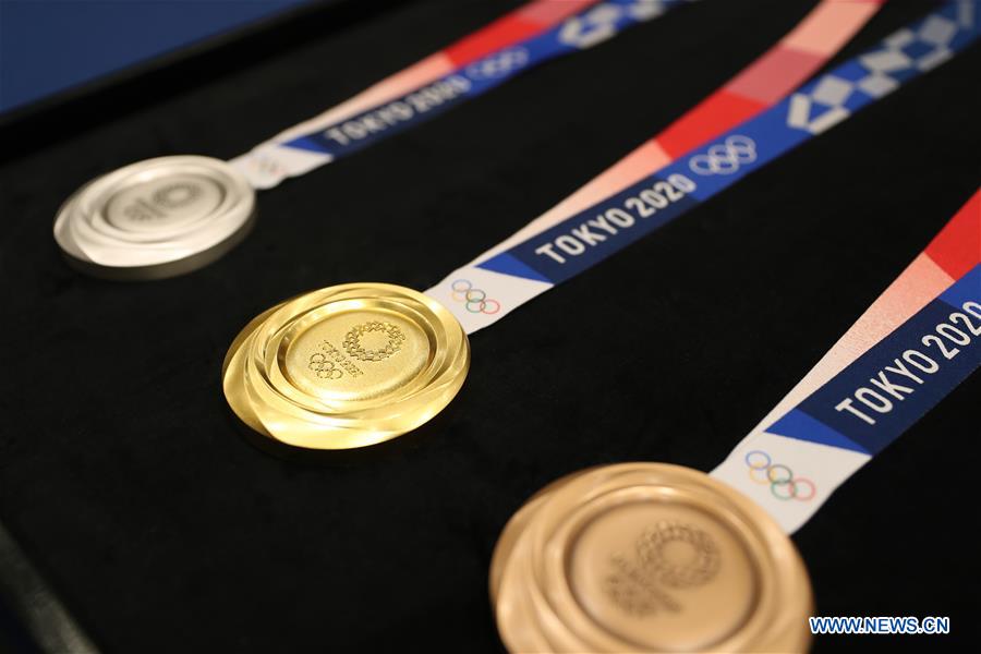 (SP)JAPAN-TOKYO-OLYMPIC MEDALS