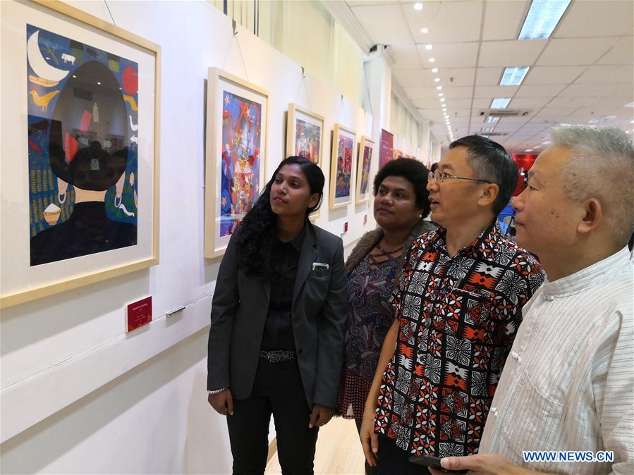 FIJI-SUVA-CHINA-FARMER PAINTINGS EXHIBITION