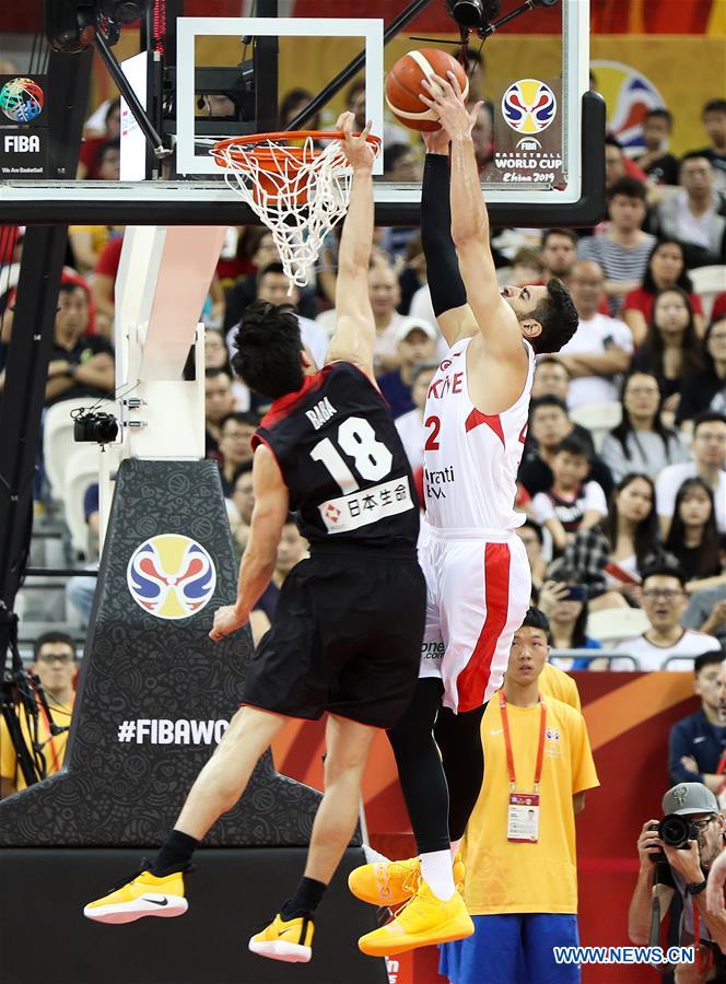 (SP)CHINA-SHANGHAI-BASKETBALL-FIBA WORLD CUP-GROUP E-JAPAN VS TURKEY (CN)