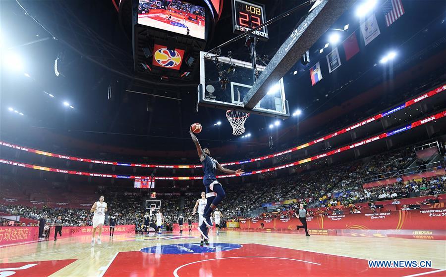 (SP)CHINA-DONGGUAN-BASKETBALL-FIBA WORLD CUP-CLASSIFICAITON GAMES 5-8-THE UNITED STATES VS SERBIA(CN)