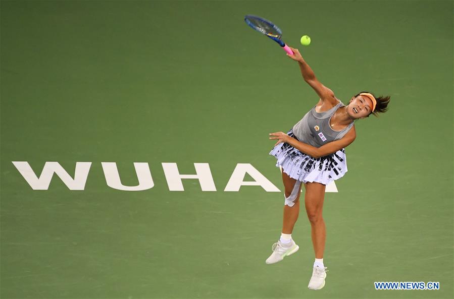 (SP)CHINA-WUHAN-WTA-TENNIS-WUHAN OPEN (CN)