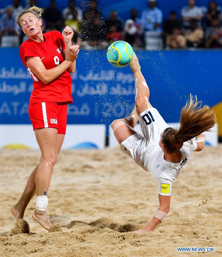 (SP)QATAR-DOHA-WORLD BEACH GAMES-WOMEN'S BEACH SOCCER