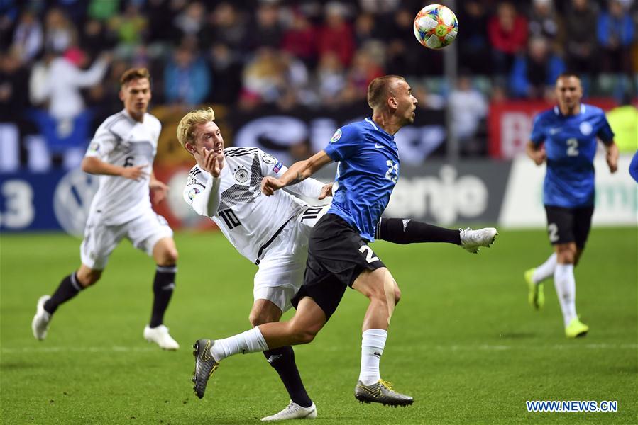 (SP)ESTONIA-TALLINN-SOCCER-EURO 2020 QUALIFIER-GERMANY VS ESTONIA