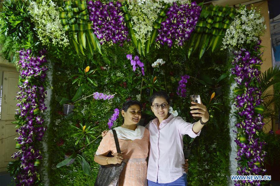 INDIA-BANGALORE-ORCHID SHOW