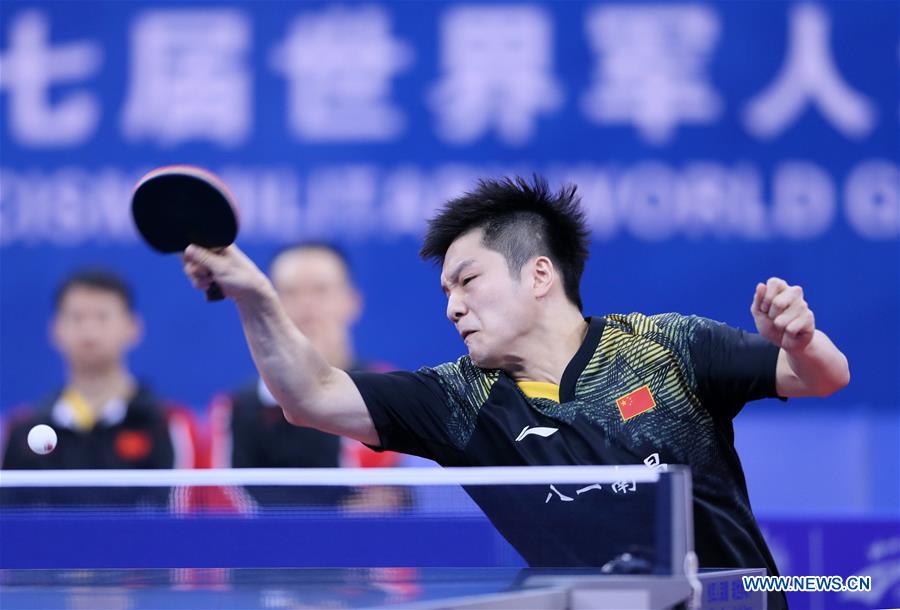 (SP)CHINA-WUHAN-7TH MILITARY WORLD GAMES-TABLE TENNIS