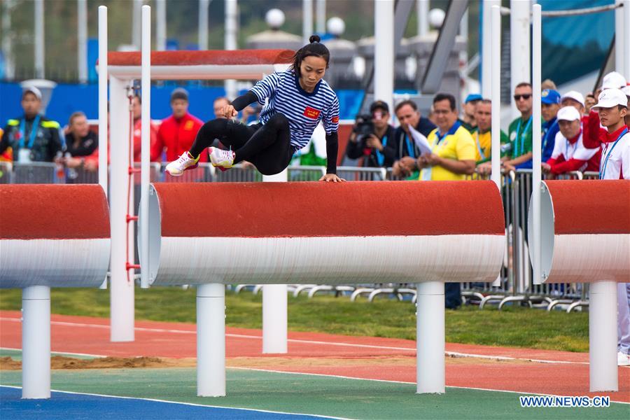 (SP)CHINA-WUHAN-7TH MILITARY WORLD GAMES-NAVAL PENTATHLON