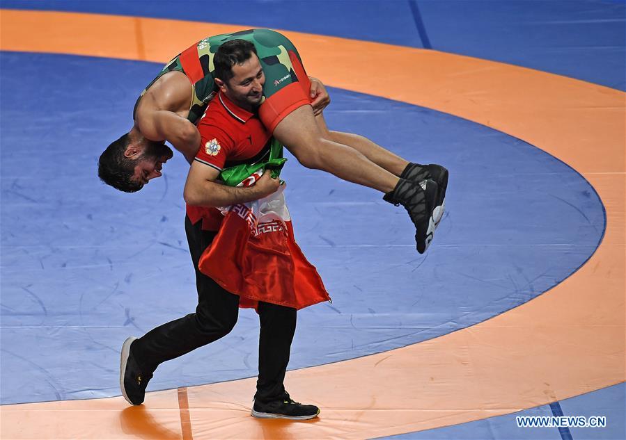 (SP)CHINA-WUHAN-7TH MILITARY WORLD GAMES-WRESTLING(CN)