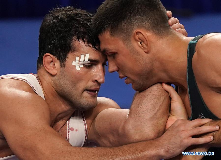 (SP)CHINA-WUHAN-7TH MILITARY WORLD GAMES-WRESTLING(CN)