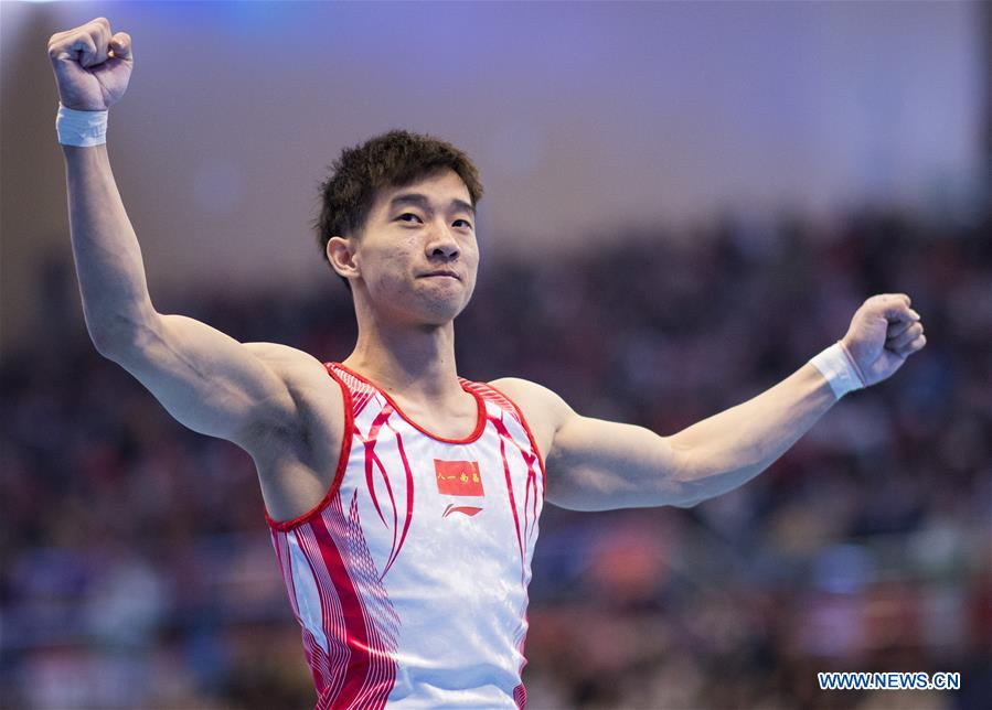 (SP)CHINA-WUHAN-7TH MILITARY WORLD GAMES-ARTISTIC GYMNASTICS