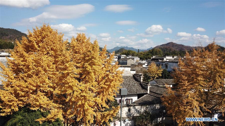 CHINA-ANHUI-YIXIAN-AERIAL VIEW (CN)