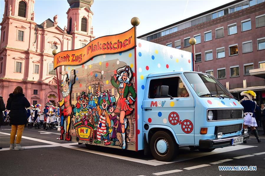 GERMANY-MAINZ-NEW YEAR-PARADE