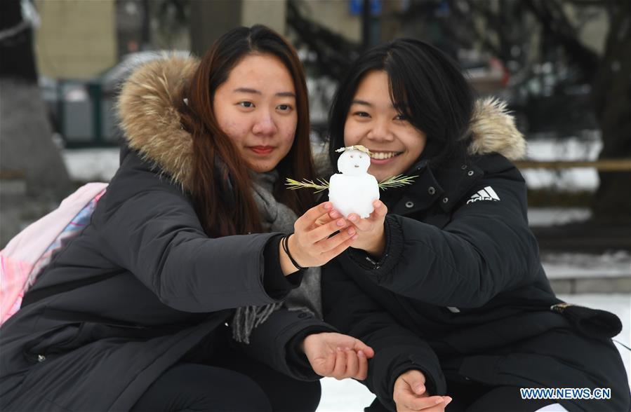 CHINA-BEIJING-SNOW SCENERY (CN)