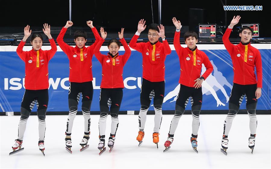 (SP)THE NETHERLANDS-DORDRECHT-ISU WORLD CUP-SHORT TRACK