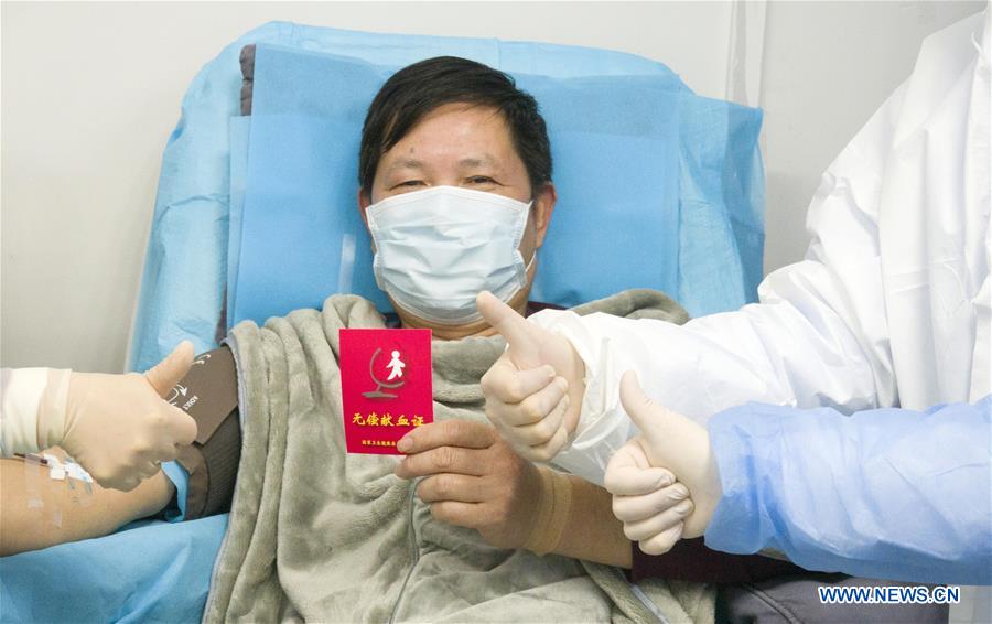 CHINA-HUBEI-WUHAN-NCP-PLASMA DONATION (CN)