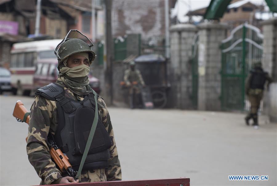 KASHMIR-SRINAGAR-SECURITY LOCKDOWN