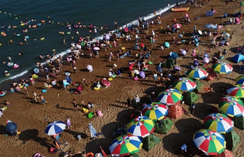 Happy summer leisure time in China