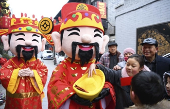 Birthday of God of Wealth marked across China