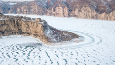 老牛湾雪景